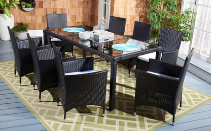 Hailee Outdoor Dining Set - Elegant & Sturdy Patio Dining Furniture for Alfresco Dining