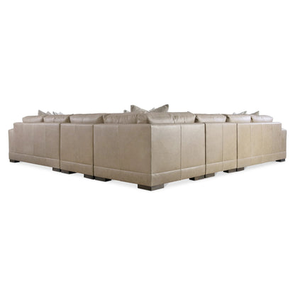 Lars Leather Sectional – Modern Luxury Sofa for Living Room