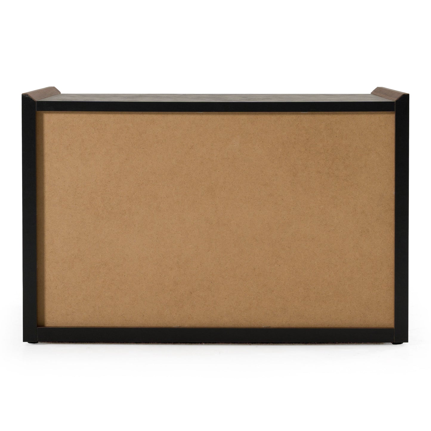 Rado Walnut and Stucco Nightstand
