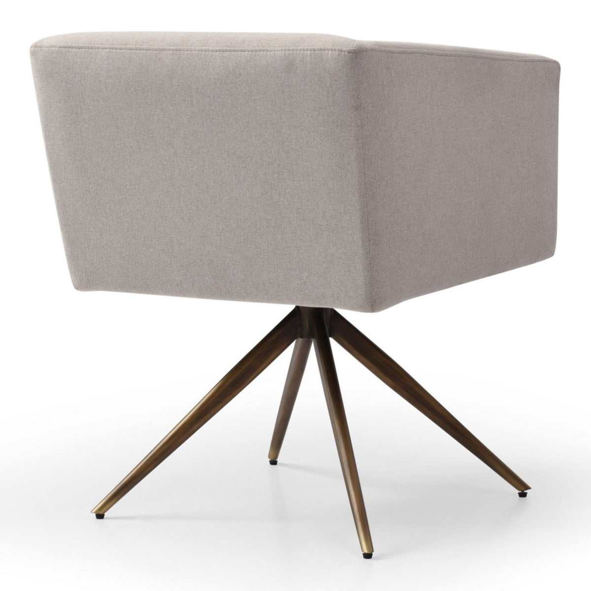 Riaglow Light Grey Fabric Dining Chair