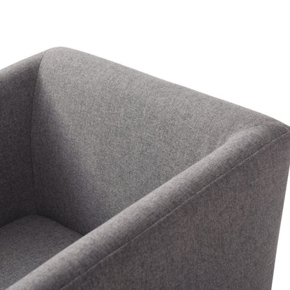 Riaglow Dark Grey Fabric Dining Chair