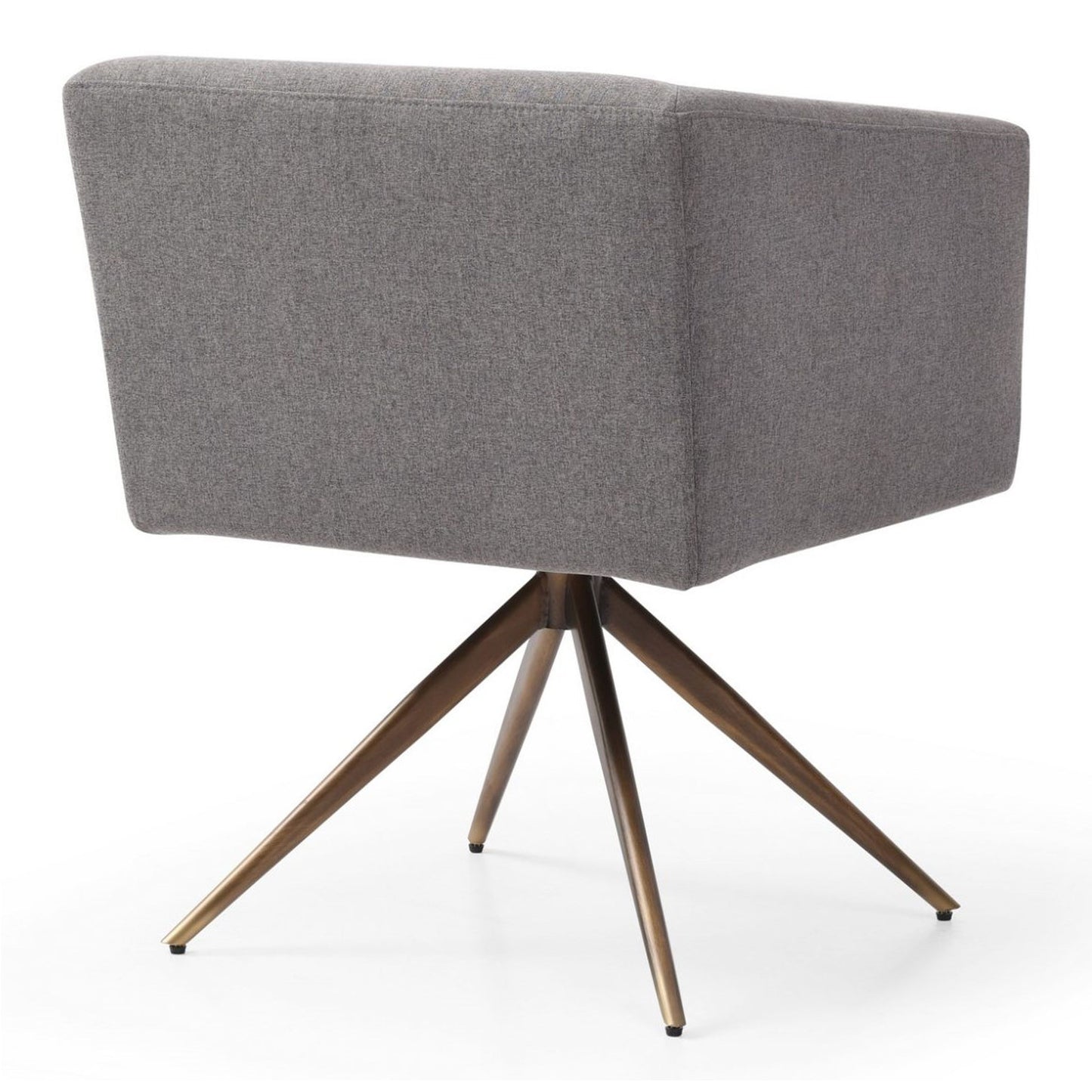 Riaglow Dark Grey Fabric Dining Chair