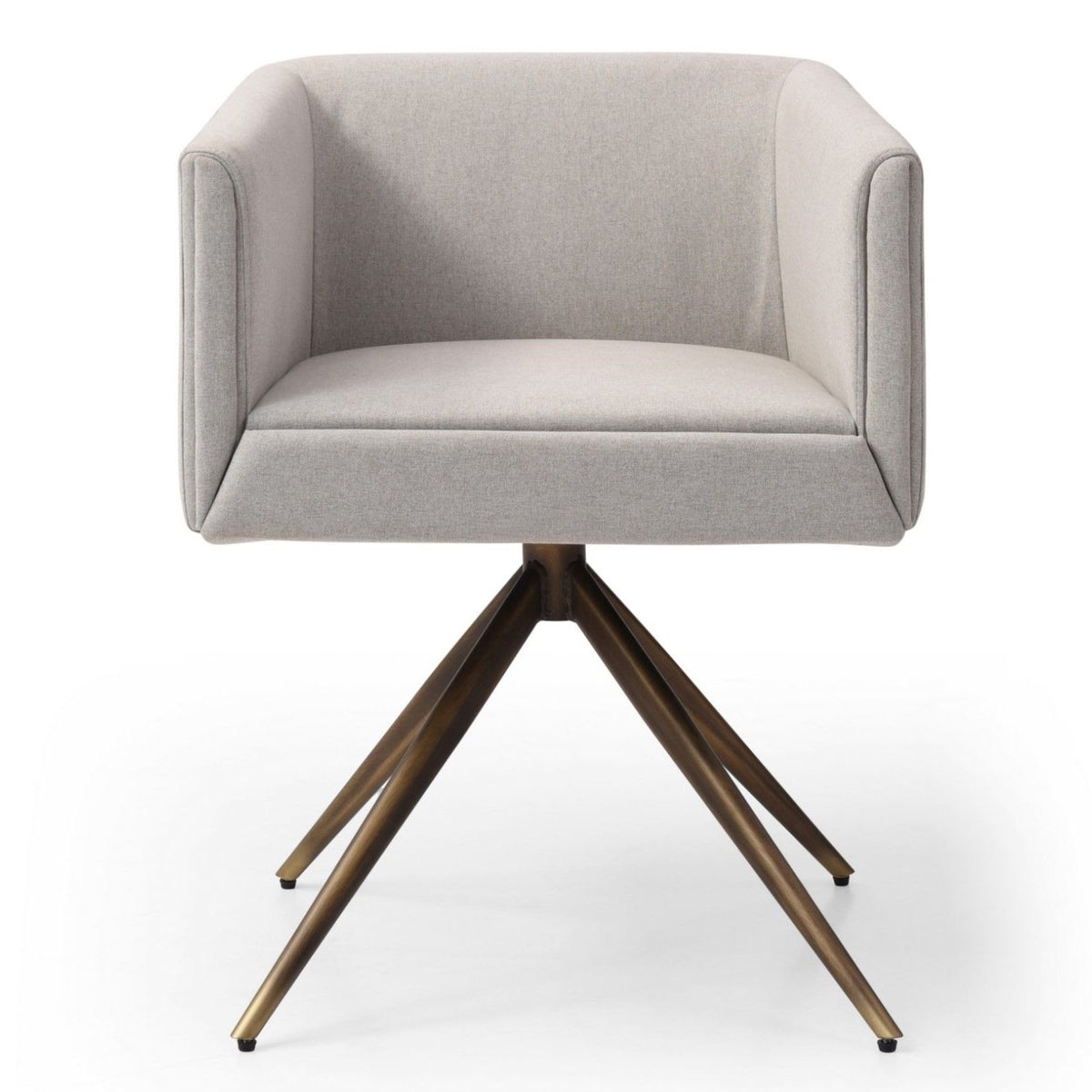 Riaglow Light Grey Fabric Dining Chair