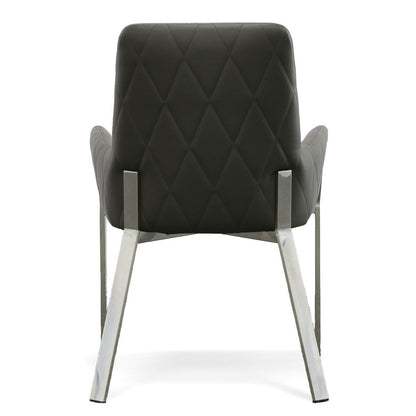 Robin Grey Bonded Leather Dining Chair