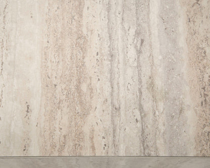 Nova Domus Roma - Modern Faux Travertine Square Coffee Table