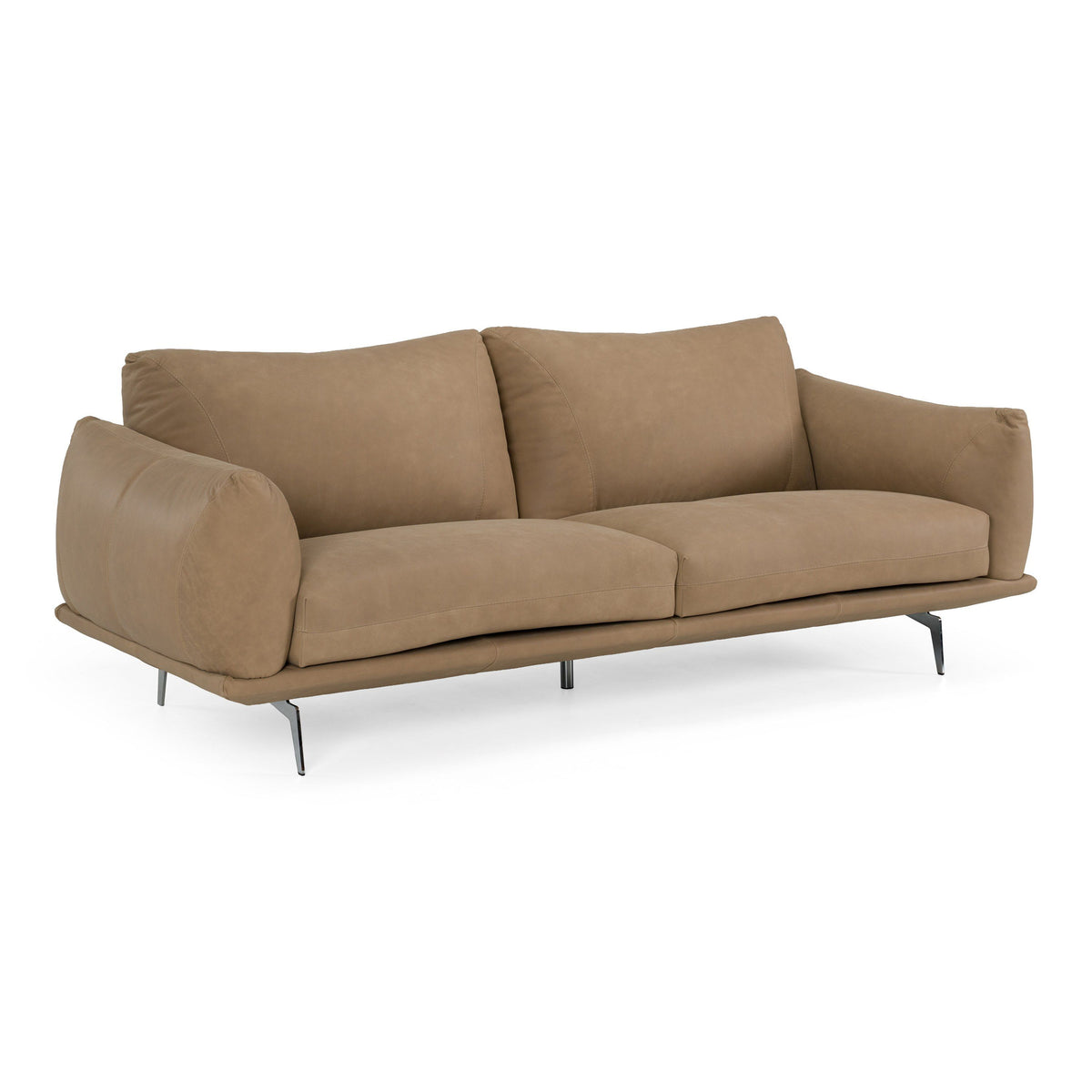 Saint Tropez Modern Italian Desert Leather Sofa