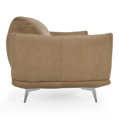 Saint Tropez Modern Italian Desert Leather Sofa