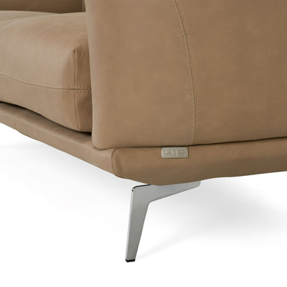 Saint Tropez Modern Italian Desert Leather Sofa