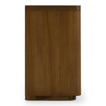 Salazar Modern Acacia Wood Dresser with Soft‑Closing Drawers