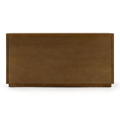 Salazar Modern Acacia Wood Dresser with Soft‑Closing Drawers