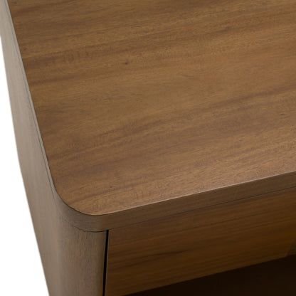 Salazar Modern Acacia Wood Dresser with Soft‑Closing Drawers