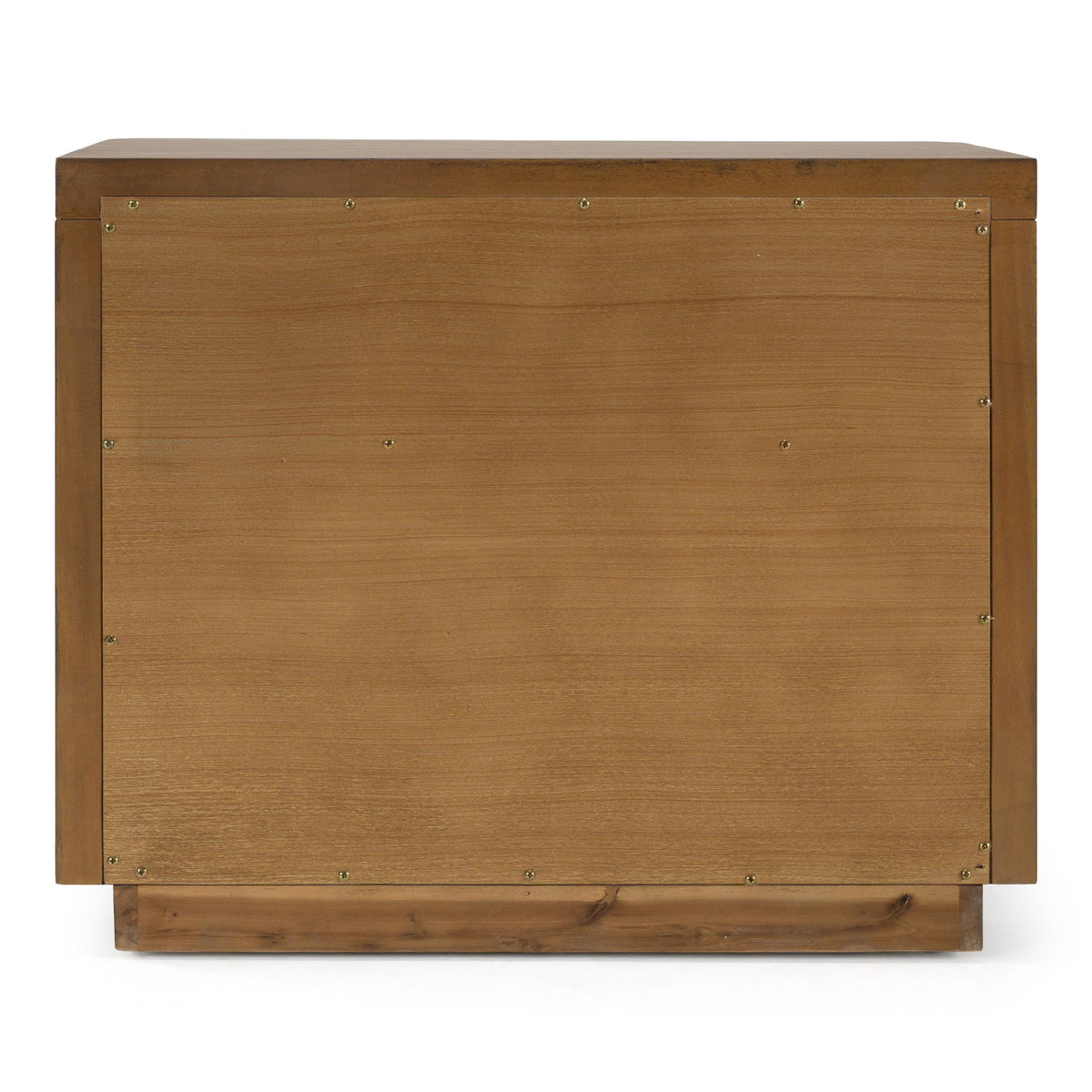 Salazar Modern Acacia Nightstand with Soft‑Closing Drawers