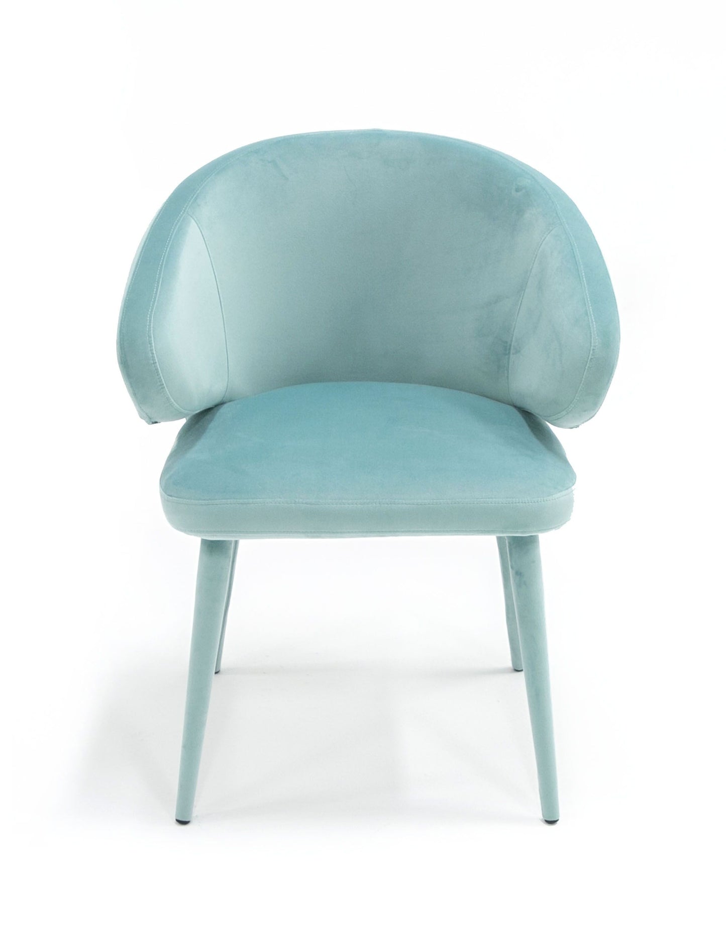 Modrest Salem - Modern Aqua Fabric Dining Chair