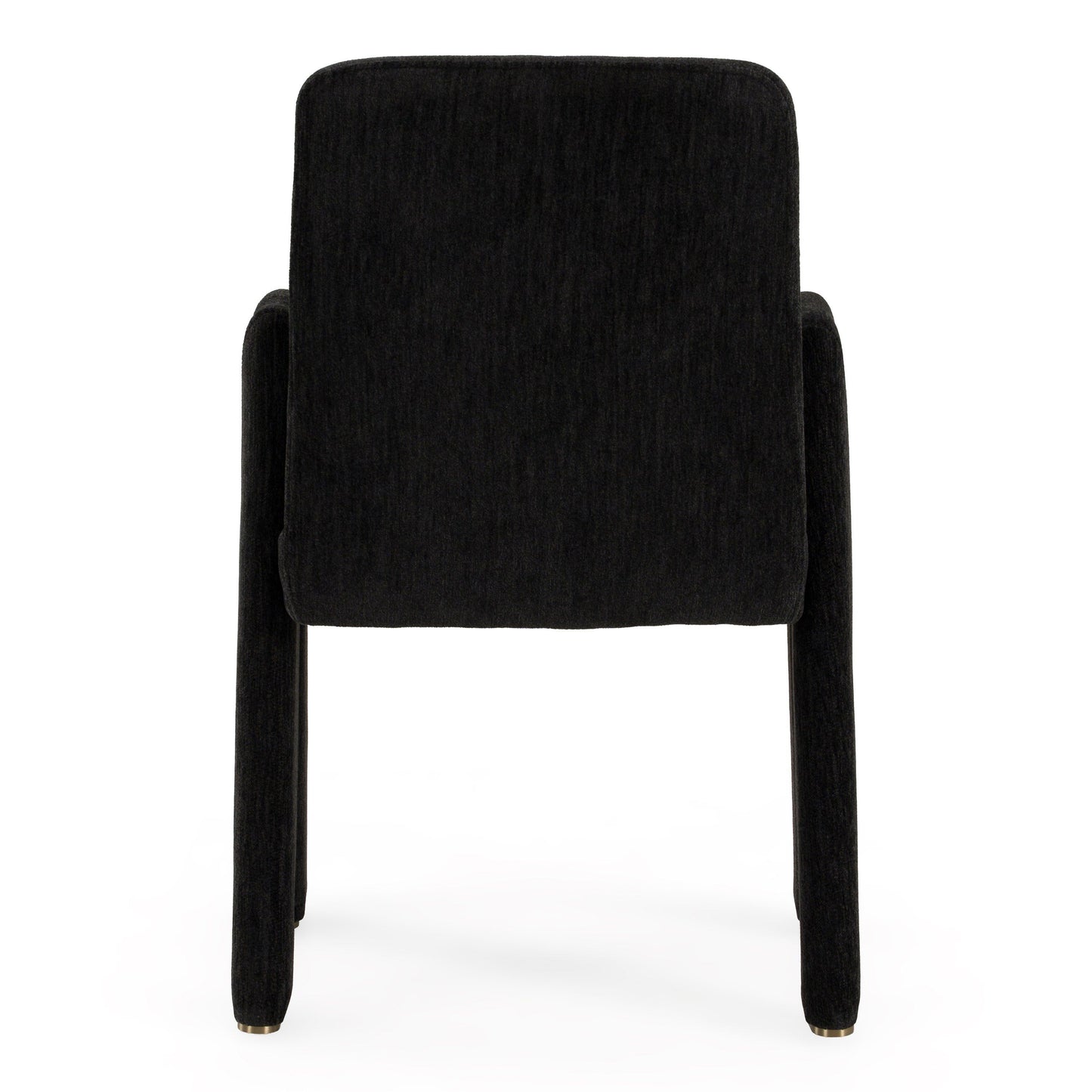 Scahill Modern Black Fabric Dining Chair