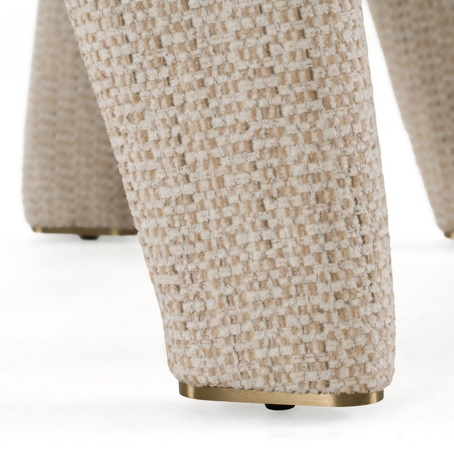 Scahill Modern Beige Fabric Dining Chair