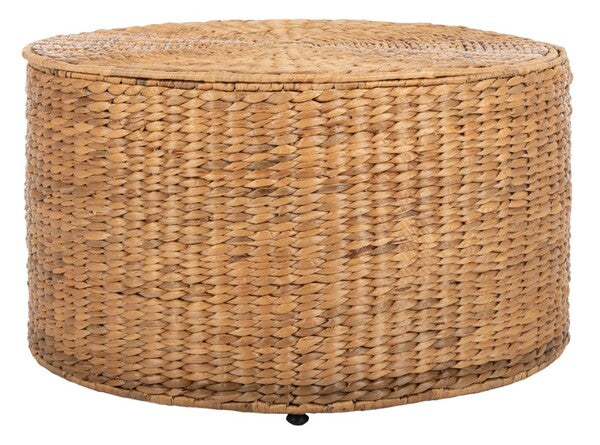 Jesse Wicker Storage Coffee Table - Practical and Stylish Storage Solution for Your Living Room