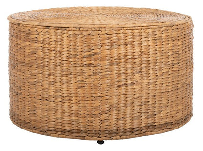 Jesse Wicker Storage Coffee Table - Practical and Stylish Storage Solution for Your Living Room