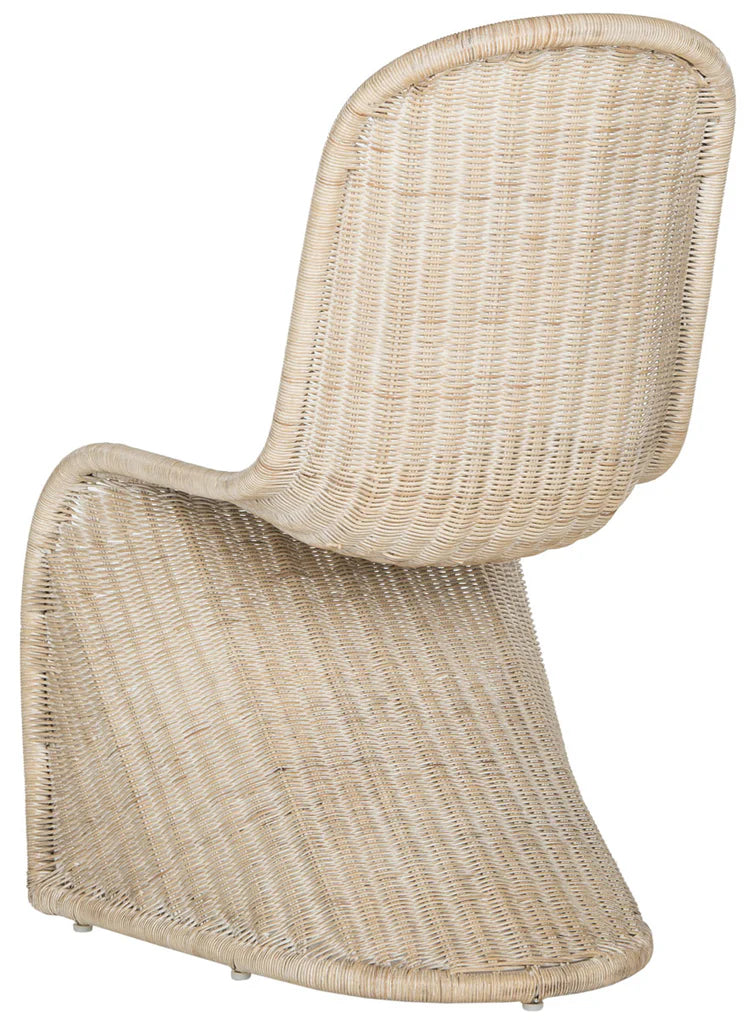 Tana Wicker Side Chair - Elegant and Comfortable Seating with a Natural, Coastal Vibe for Any Room