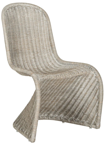 Tana Wicker Side Chair - Elegant and Comfortable Seating with a Natural, Coastal Vibe for Any Room