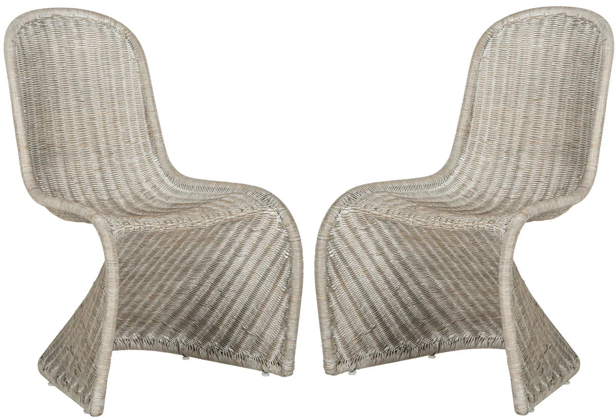 Tana Wicker Side Chair - Elegant and Comfortable Seating with a Natural, Coastal Vibe for Any Room