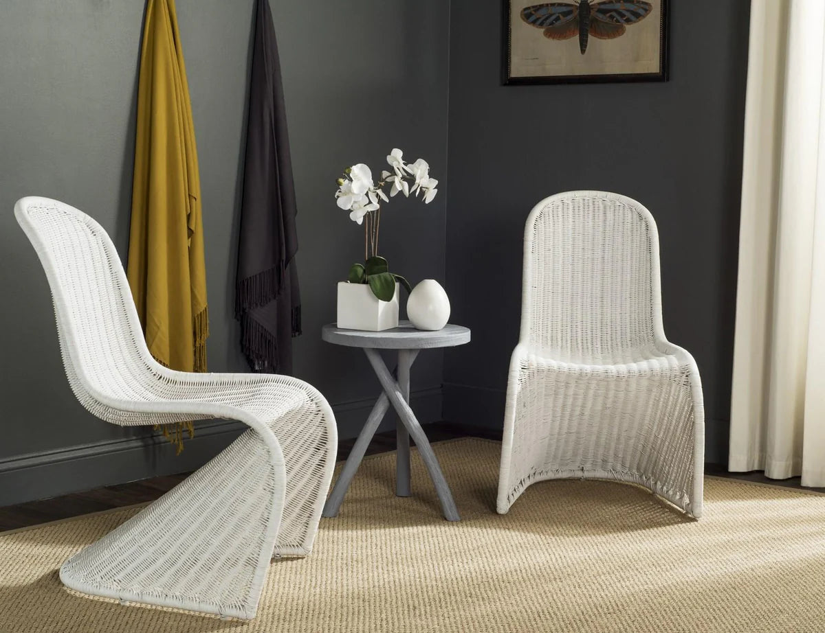 Tana Wicker Side Chair - Elegant and Comfortable Seating with a Natural, Coastal Vibe for Any Room