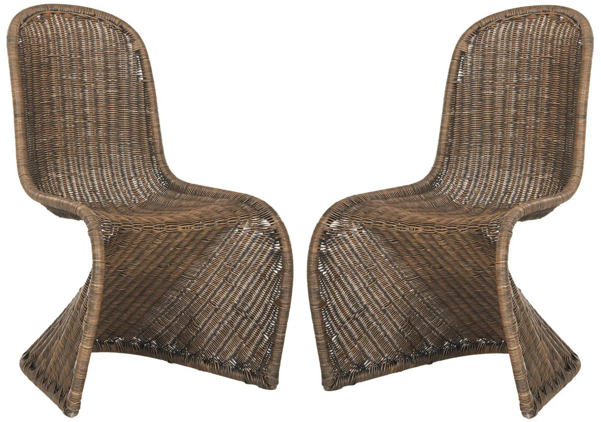 Tana Wicker Side Chair - Elegant and Comfortable Seating with a Natural, Coastal Vibe for Any Room