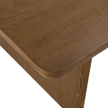 Solis Modern Walnut Dining Table