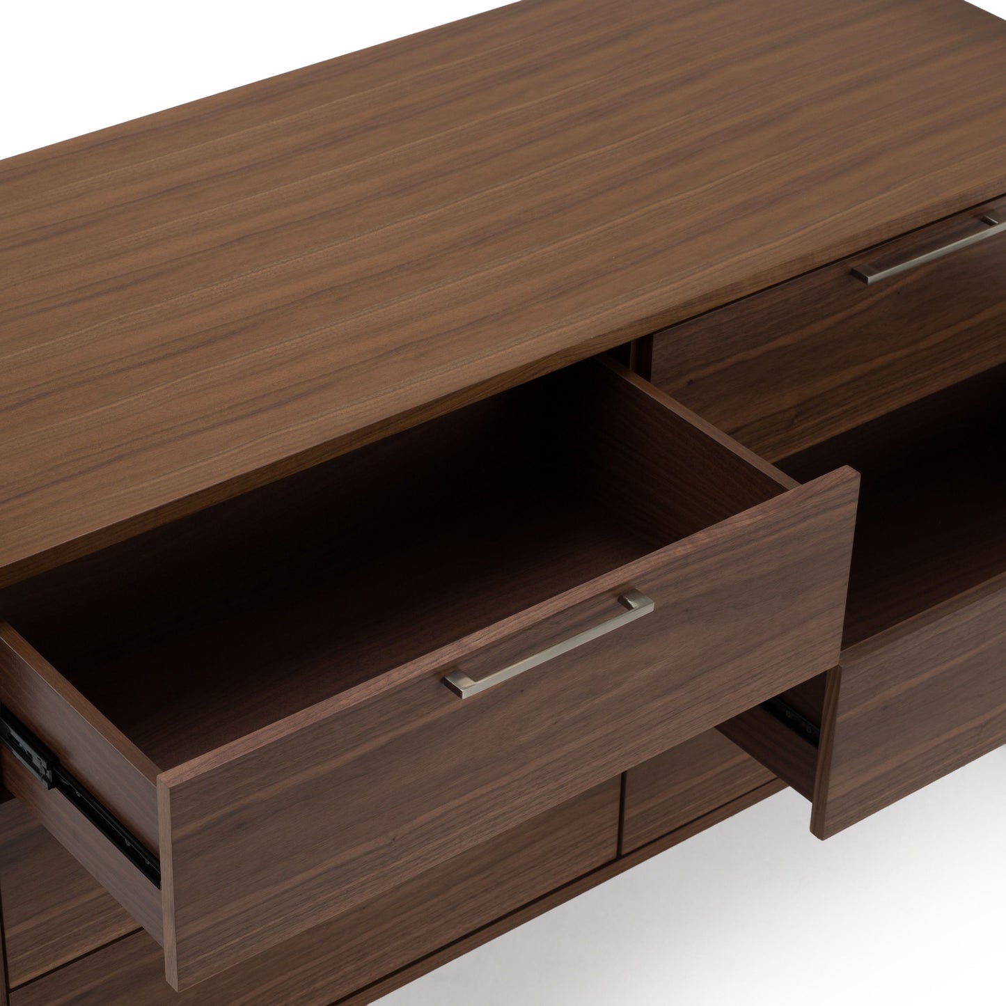 Soria Walnut 6-Drawers  Dresser