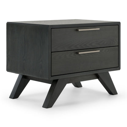 Soria Grey Wash Nightstand