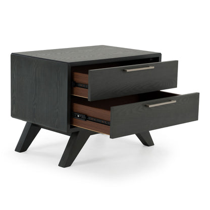 Soria Grey Wash Nightstand