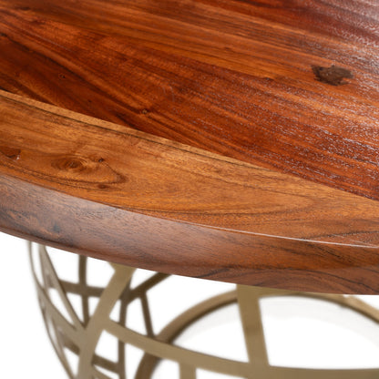 Taylor Round 47 Live Edge Dining Table