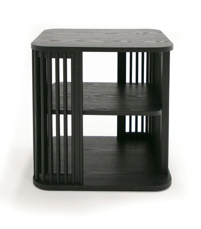 Modrest Thayne Modern Mid-Century Black Ash End Table – Stylish and Durable Accent Piece