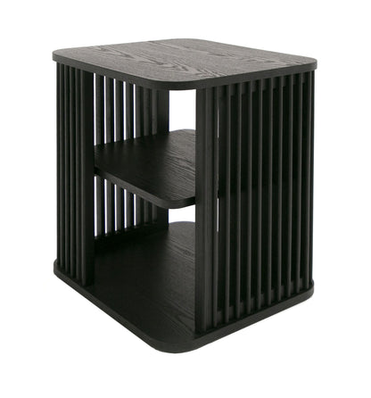 Modrest Thayne Modern Mid-Century Black Ash End Table – Stylish and Durable Accent Piece