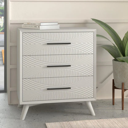 Tranquility White Small Chest - Compact and Elegant Storage Solution