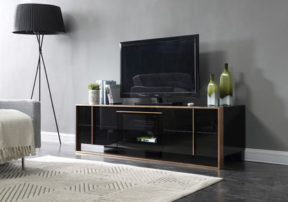 Cartier Black High Gloss TV Stand