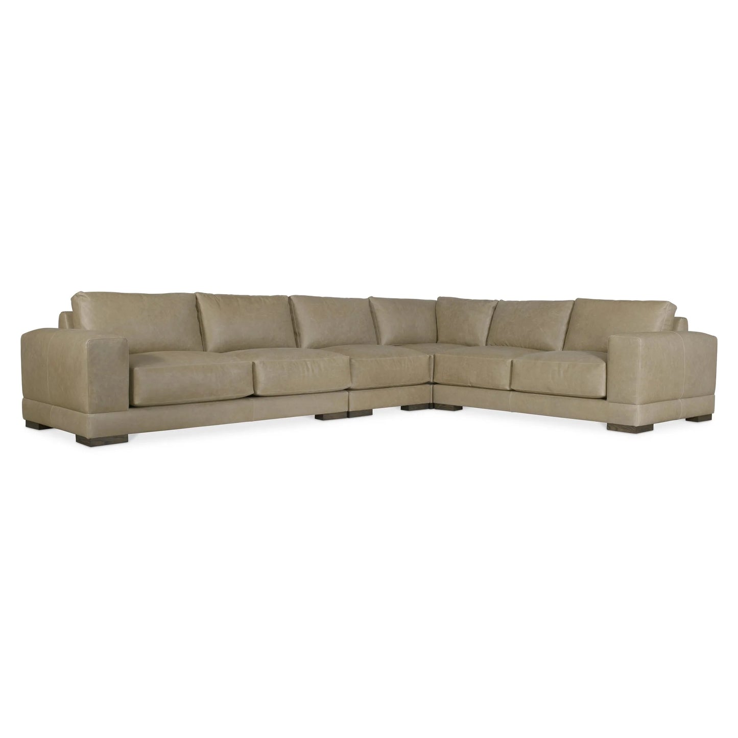 Lars Leather Sectional Sofa – Sleek, Spacious & Comfortable Seating