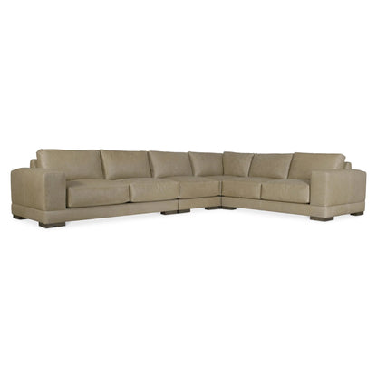 Lars Leather Sectional Sofa – Sleek, Spacious & Comfortable Seating