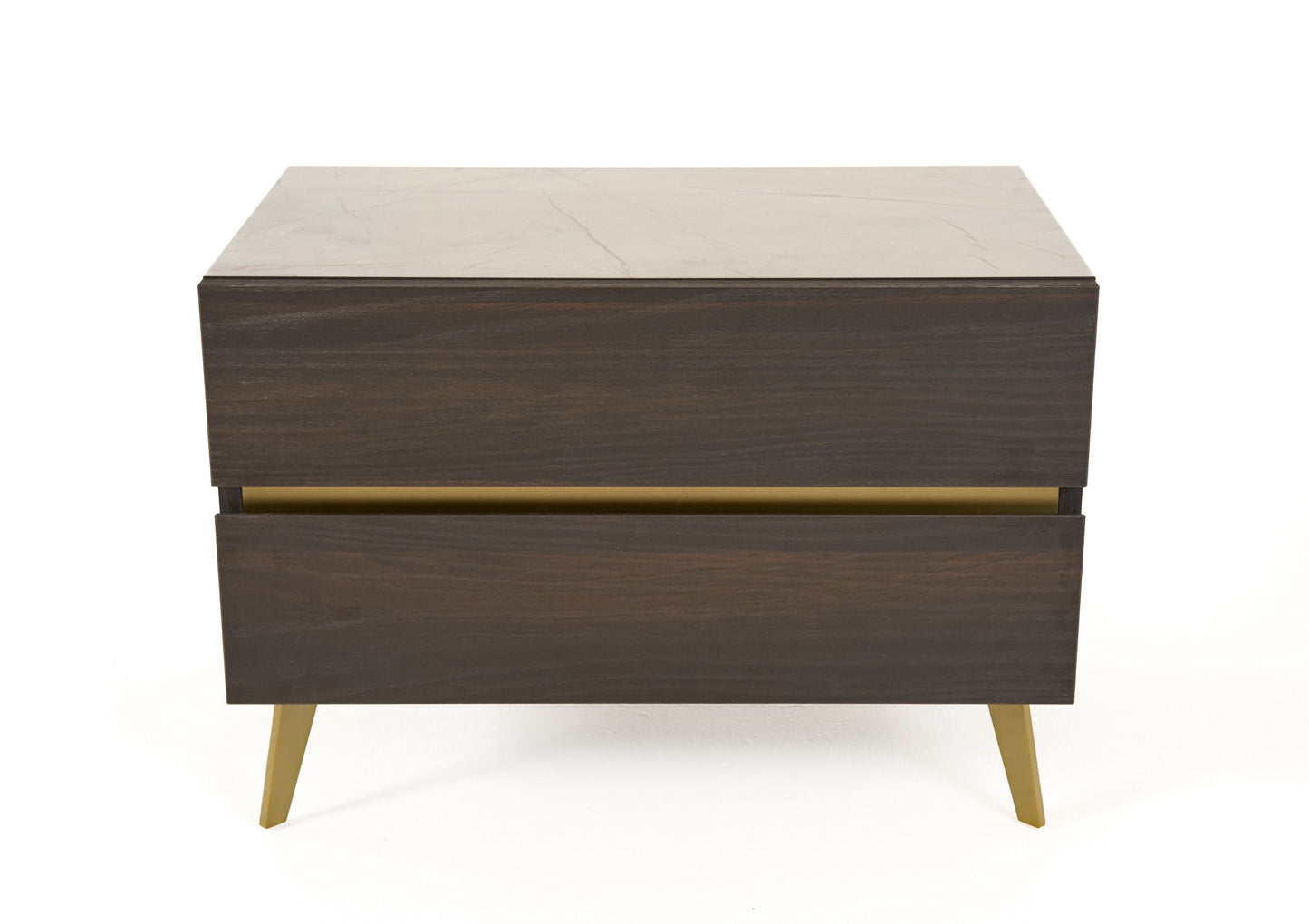 Nova Domus Velondra Modern Eucalypto & Marble 4-Piece Bedroom Set – Contemporary Luxury Furniture