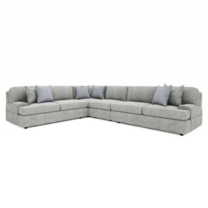 Serena Fabric Sectional – Modern Comfort with Timeless Style