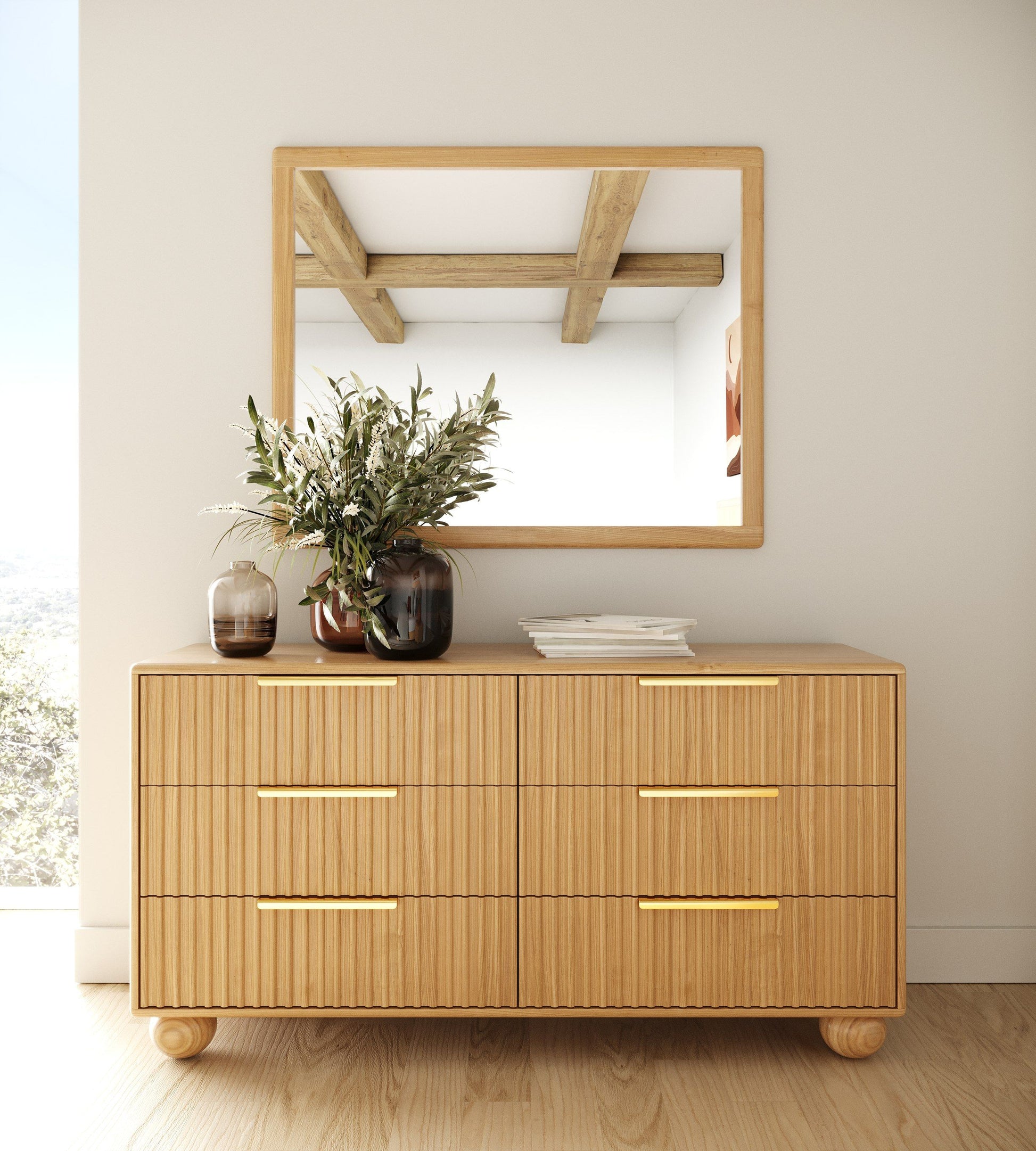 Winters Natural Oak Dresser Winters Natural Oak Dresser