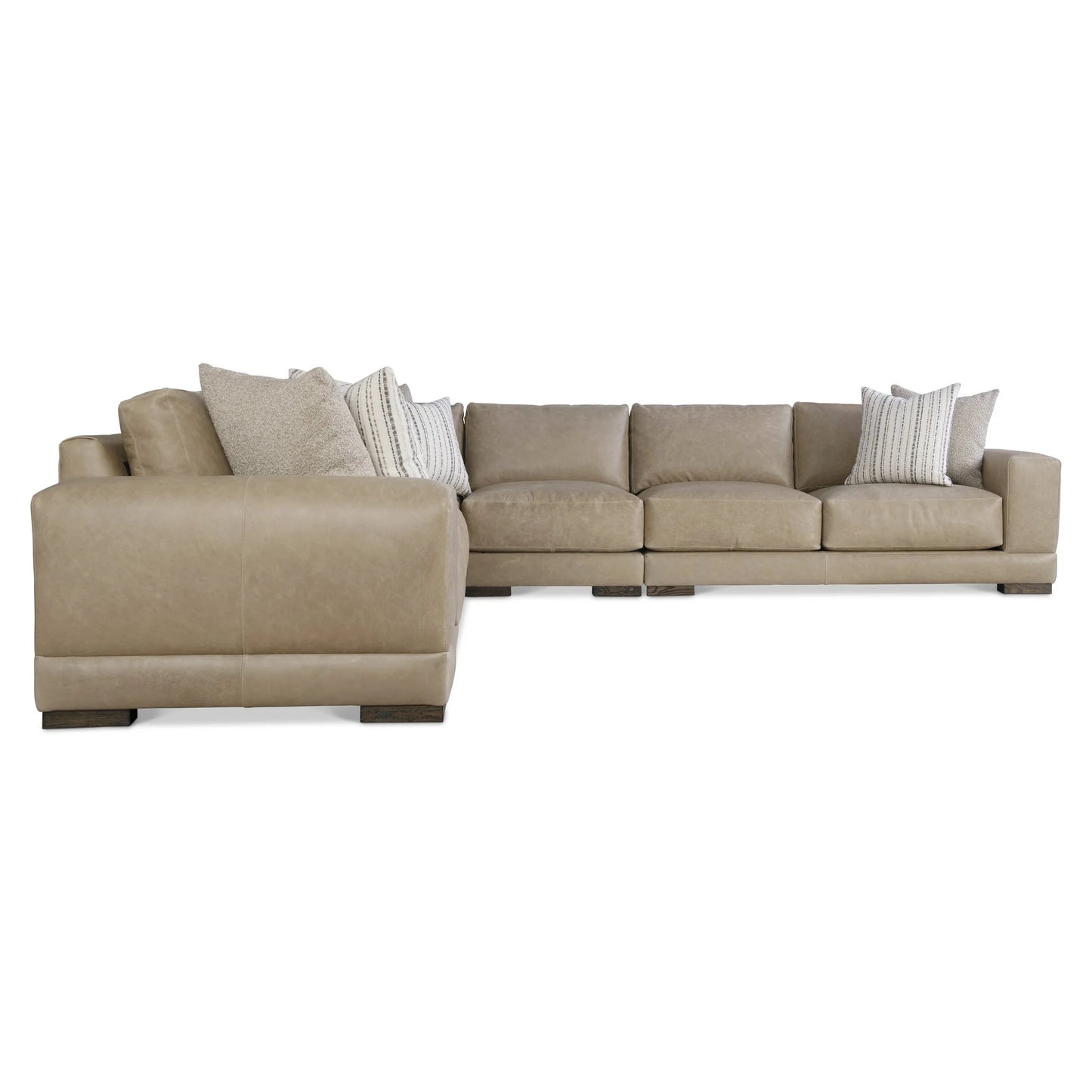 Lars Leather Sectional – Modern Luxury Sofa for Living Room