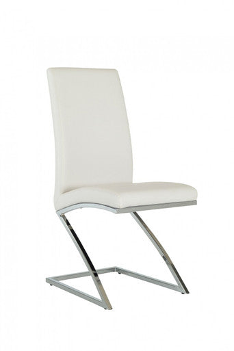 Angora - Modern White Dining Chair (Set of 2)