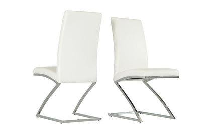 Angora - Modern White Dining Chair (Set of 2)