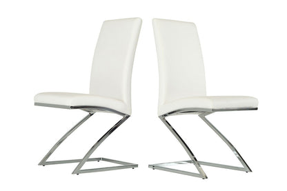 Angora - Modern White Dining Chair (Set of 2)