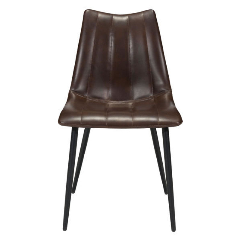 Norwich Dining Chair Brown Set of 2