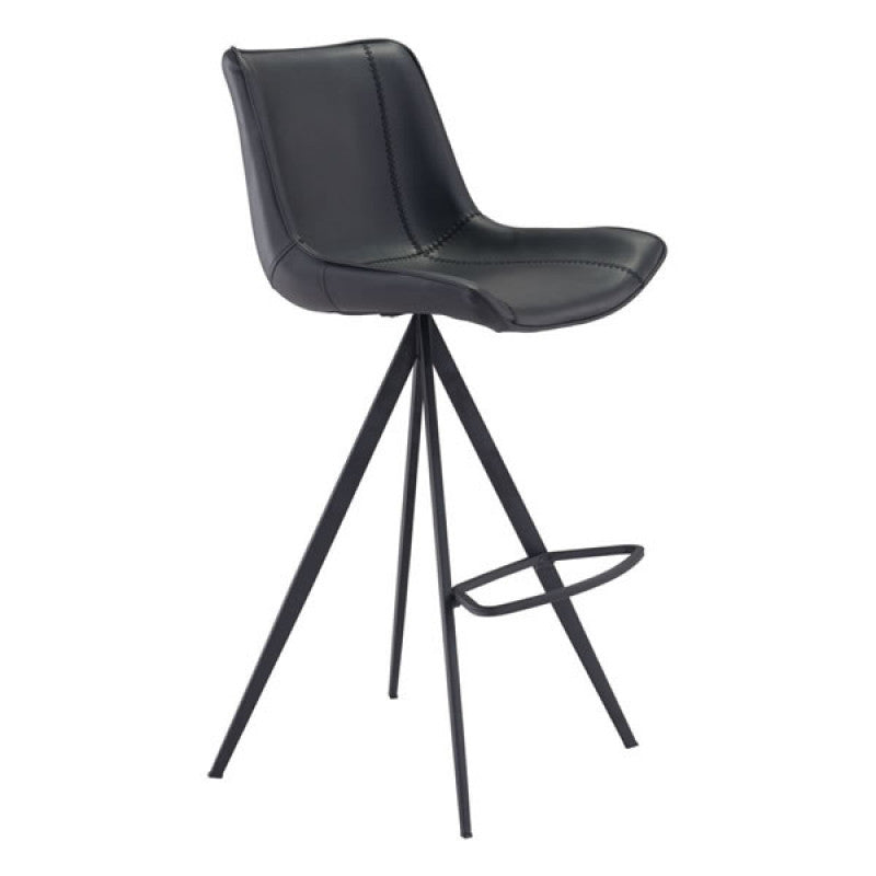 Aki Bar Chair Black - Set of 2