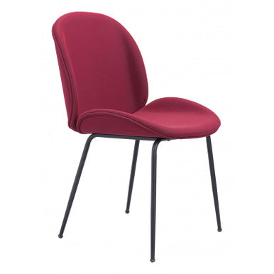 Miles Dining Chair Red Set of 2
