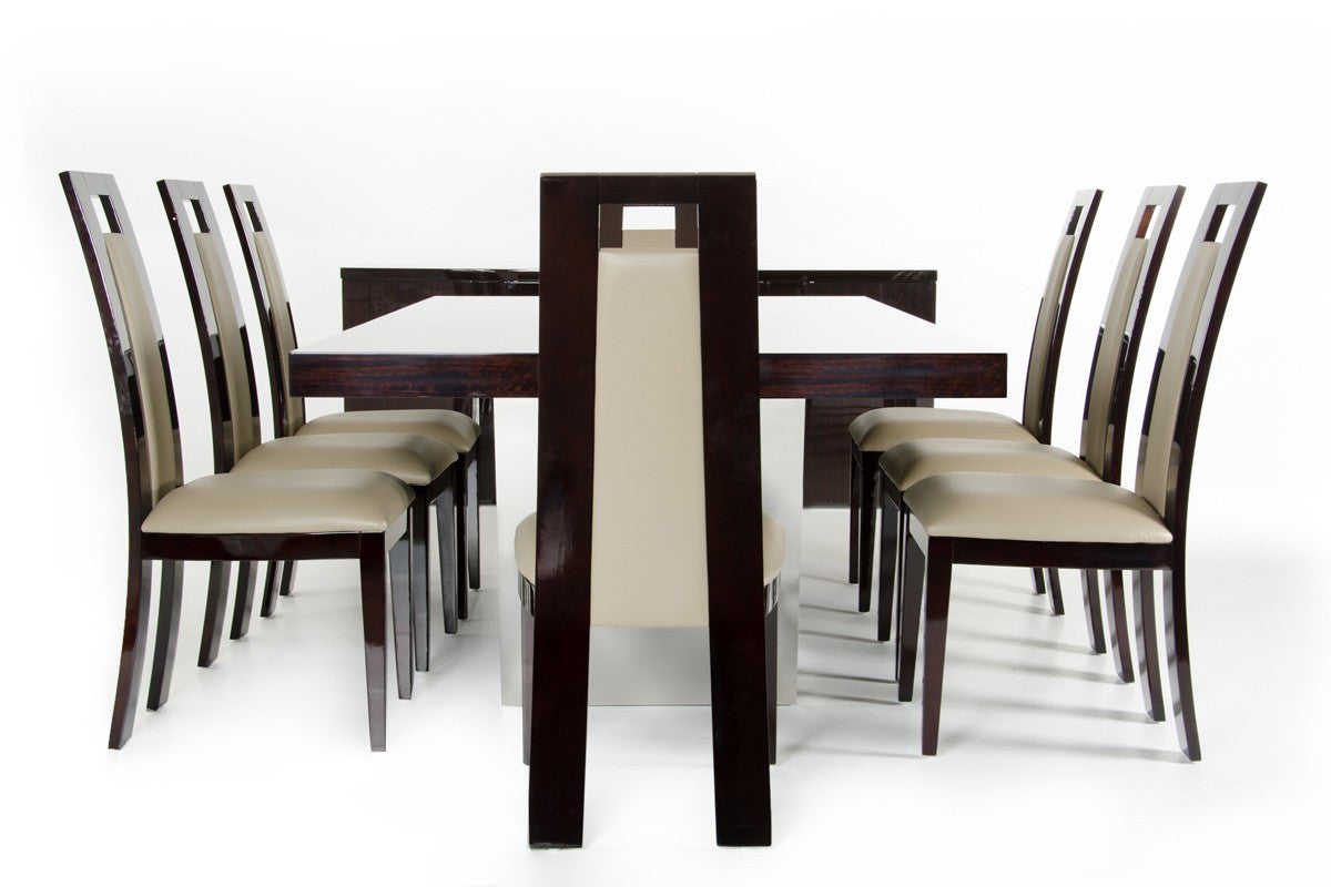 Modrest Christa Modern Ebony Dining Table
