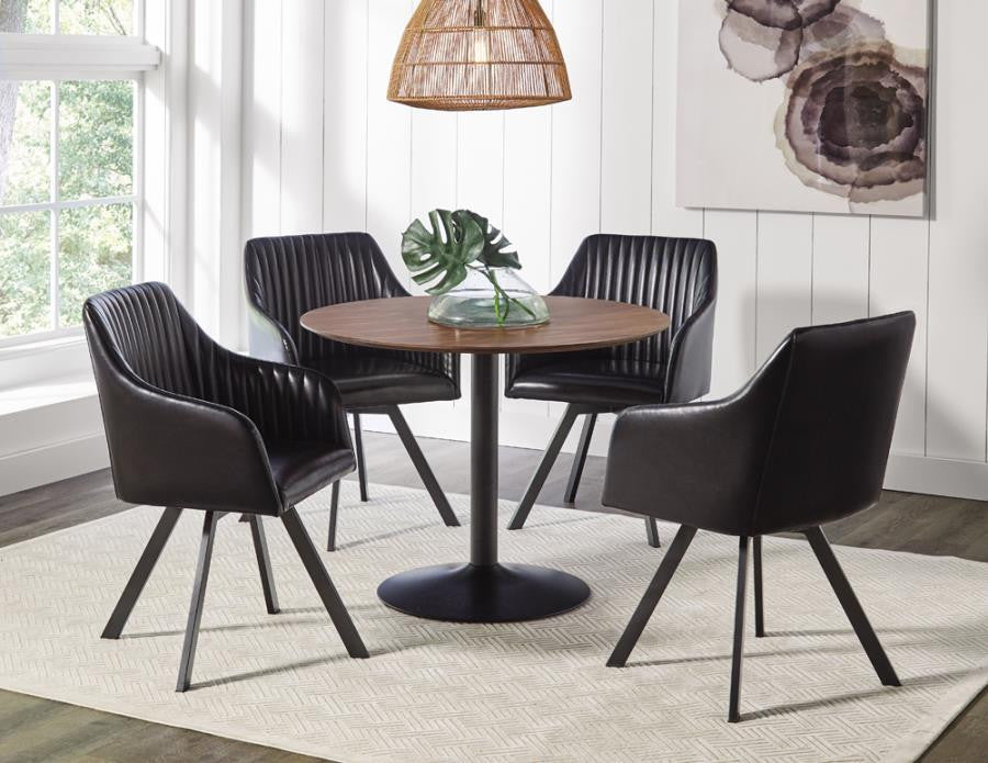 Montoya Modern Brown Dining Table