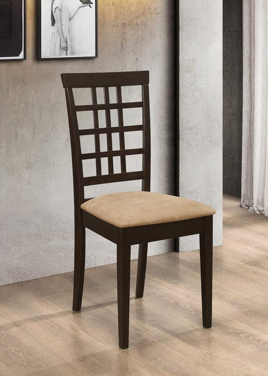 Kelso Casual Peat And Cappuccino Side Chair (Set of 2)